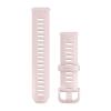 Obrazek dla: Garmin Silikonowy pasek 20 mm Quick Release Forerunner 55, 245, 645 / Vivomove HR, 3, Luxe, Style / Venu / Vivoactive 3, 5  Soft Pink różowy [01011251BE]