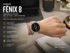 mini: Garmin Fenix 8 - 43mm, ekran AMOLED, Sapphire, Stal, Soft Gold z paskiem piaskowym Dark sandstone [010-02903-11] (2)