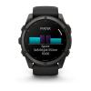 mini: Garmin Fenix 9 Standard - 51mm Tytanowy w kolorze Carbon Gray z powłoką (DLC) z silikonowym paskiem w kolorze Black [010-04763-11] (8)