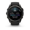 mini: Garmin Fenix 9 Standard - 51mm Tytanowy w kolorze Carbon Gray z powłoką (DLC) z silikonowym paskiem w kolorze Black [010-04763-11] (10)