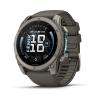 mini: Garmin Fenix 9 Standard - 51mm Tytanowy z silikonowym paskiem w kolorze Pebble Gray [010-04763-01] (1)