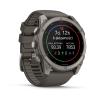 mini: Garmin Fenix 9 Standard - 51mm Tytanowy z silikonowym paskiem w kolorze Pebble Gray [010-04763-01] (3)