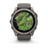mini: Garmin Fenix 9 Standard - 51mm Tytanowy z silikonowym paskiem w kolorze Pebble Gray [010-04763-01] (7)