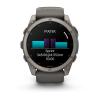 mini: Garmin Fenix 9 Standard - 51mm Tytanowy z silikonowym paskiem w kolorze Pebble Gray [010-04763-01] (8)
