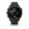 mini: Garmin Fenix 9 Standard - 47mm Tytanowy w kolorze Carbon Gray z powłoką (DLC) z silikonowym paskiem w kolorze Black [010-04762-11] (3)