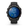 mini: Garmin Fenix 9 Standard - 47mm Tytanowy w kolorze Carbon Gray z powłoką (DLC) z silikonowym paskiem w kolorze Black [010-04762-11] (6)