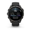 mini: Garmin Fenix 9 Standard - 47mm Tytanowy w kolorze Carbon Gray z powłoką (DLC) z silikonowym paskiem w kolorze Black [010-04762-11] (7)