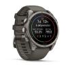 mini: Garmin Fenix 9 Standard - 47mm Tytanowy z silikonowym paskiem w kolorze Pebble Gray [010-04762-01] (2)