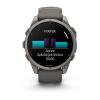 mini: Garmin Fenix 9 Standard - 47mm Tytanowy z silikonowym paskiem w kolorze Pebble Gray [010-04762-01] (5)