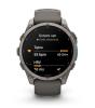 mini: Garmin Fenix 9 Standard - 47mm Tytanowy z silikonowym paskiem w kolorze Pebble Gray [010-04762-01] (11)
