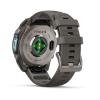 mini: Garmin Fenix 9 Standard - 47mm Tytanowy z silikonowym paskiem w kolorze Pebble Gray [010-04762-01] (16)