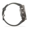 mini: Garmin Fenix 9 Standard - 43mm Tytanowy z silikonowym paskiem w kolorze Pebble Gray [010-04761-11] (5)