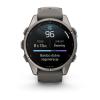 mini: Garmin Fenix 9 Standard - 43mm Tytanowy z silikonowym paskiem w kolorze Pebble Gray [010-04761-11] (11)