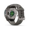 mini: Garmin Fenix 9 Standard - 43mm Tytanowy z silikonowym paskiem w kolorze Pebble Gray [010-04761-11] (12)