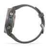 mini: Garmin Fenix 9 Standard - 43mm Tytanowy z silikonowym paskiem w kolorze Pebble Gray [010-04761-11] (13)