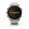 mini: Garmin Fenix 9 Standard - 43mm Tytanowy z silikonowym paskiem w kolorze Fog Gray [010-04761-01] (2)