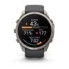 mini: Garmin Fenix 9 Pro - 51mm Tytanowy z silikonowym paskiem w kolorze Graphite / Black [010-04337-26] (4)