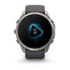 mini: Garmin Fenix 9 Pro - 51mm Tytanowy z silikonowym paskiem w kolorze Graphite / Black [010-04337-26] (6)