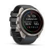 mini: Garmin Fenix 9 Pro inReach - 51mm Tytanowy z silikonowym paskiem w kolorze Graphite / Black [010-04337-21] (3)