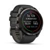 mini: Garmin Fenix 9 Pro inReach - 51mm Tytanowy w kolorze Carbon Gray z powłoką (DLC) z silikonowym paskiem w kolorze Black / Pebble Gray [010-04337-11] (3)