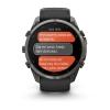 mini: Garmin Fenix 9 Pro inReach - 51mm Tytanowy w kolorze Carbon Gray z powłoką (DLC) z silikonowym paskiem w kolorze Black / Pebble Gray [010-04337-11] (8)