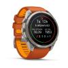 mini: Garmin Fenix 9 Pro inReach - 51mm Tytanowy z silikonowym paskiem w kolorze Autumn Orange / Spark Orange [010-04337-01] (3)