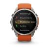 mini: Garmin Fenix 9 Pro inReach - 51mm Tytanowy z silikonowym paskiem w kolorze Autumn Orange / Spark Orange [010-04337-01] (6)