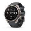mini: Garmin Fenix 9 Pro - 47mm Tytanowy z silikonowym paskiem w kolorze Graphite / Black [010-04336-26] (1)
