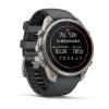 mini: Garmin Fenix 9 Pro inReach - 47mm Tytanowy z silikonowym paskiem w kolorze Graphite / Black [010-04336-21] (2)