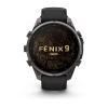 mini: Garmin Fenix 9 Pro - 47mm Tytanowy w kolorze Carbon Gray z powłoką (DLC) z silikonowym paskiem w kolorze Black / Pebble Gray [010-04336-16] (8)