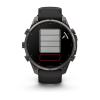 mini: Garmin Fenix 9 Pro - 47mm Tytanowy w kolorze Carbon Gray z powłoką (DLC) z silikonowym paskiem w kolorze Black / Pebble Gray [010-04336-16] (11)