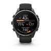 mini: Garmin Fenix 9 Pro inReach - 47mm Tytanowy w kolorze Carbon Gray z powłoką (DLC) z silikonowym paskiem w kolorze Black / Pebble Gray [010-04336-11] (3)