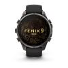 mini: Garmin Fenix 9 Pro inReach - 47mm Tytanowy w kolorze Carbon Gray z powłoką (DLC) z silikonowym paskiem w kolorze Black / Pebble Gray [010-04336-11] (10)