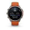 mini: Garmin Fenix 9 Pro inReach - 47mm Tytanowy z silikonowym paskiem w kolorze Autumn Orange / Spark Orange [010-04336-01] (9)