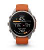 mini: Garmin Fenix 9 Pro inReach - 47mm Tytanowy z silikonowym paskiem w kolorze Autumn Orange / Spark Orange [010-04336-01] (11)