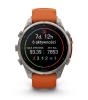 mini: Garmin Fenix 9 Pro inReach - 47mm Tytanowy z silikonowym paskiem w kolorze Autumn Orange / Spark Orange [010-04336-01] (12)