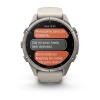mini: Garmin Fenix 9 Pro inReach - 43mm Tytanowy z silikonowym paskiem w kolorze Fog Gray / Dark Sandstone [010-04335-81] (8)