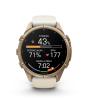 mini: Garmin Fenix 9 Pro - 43mm Tytanowy w kolorze Autumn Gold z silikonowym paskiem w kolorze Cream / French Gray [010-04335-26] (14)