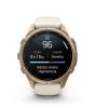 mini: Garmin Fenix 9 Pro - 43mm Tytanowy w kolorze Autumn Gold z silikonowym paskiem w kolorze Cream / French Gray [010-04335-26] (16)