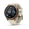Obrazek dla: Garmin Fenix 9 Pro inReach  43mm Tytanowy w kolorze Autumn Gold z silikonowym paskiem w kolorze Cream / French Gray [0100433521]