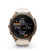 mini: Garmin Fenix 9 Pro inReach - 43mm Tytanowy w kolorze Autumn Gold z silikonowym paskiem w kolorze Cream / French Gray [010-04335-21] (16)