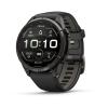 mini: Garmin Fenix 9 Pro inReach - 43mm Tytanowy w kolorze Carbon Gray z powłoką (DLC) z silikonowym paskiem w kolorze Black / Pebble Gray [010-04335-11] (1)
