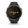 mini: Garmin Fenix 9 Pro inReach - 43mm Tytanowy w kolorze Carbon Gray z powłoką (DLC) z silikonowym paskiem w kolorze Black / Pebble Gray [010-04335-11] (2)