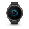 mini: Garmin Fenix 9 Pro inReach - 43mm Tytanowy w kolorze Carbon Gray z powłoką (DLC) z silikonowym paskiem w kolorze Black / Pebble Gray [010-04335-11] (9)