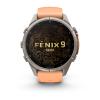 mini: Garmin Fenix 9 Pro inReach - 43mm Tytanowy z silikonowym paskiem w kolorze Shell Pink / Autumn Orange [010-04335-01] (2)
