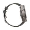 mini: Garmin Fenix 9 Pro SOLAR inReach - 51mm Tytanowy z silikonowym paskiem w kolorze Pebble Gray [010-04339-01] (5)