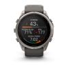 mini: Garmin Fenix 9 Pro SOLAR inReach - 51mm Tytanowy z silikonowym paskiem w kolorze Pebble Gray [010-04339-01] (6)
