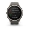 mini: Garmin Fenix 9 Pro SOLAR inReach - 51mm Tytanowy z silikonowym paskiem w kolorze Pebble Gray [010-04339-01] (7)