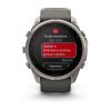 mini: Garmin Fenix 9 Pro SOLAR inReach - 51mm Tytanowy z silikonowym paskiem w kolorze Pebble Gray [010-04339-01] (8)