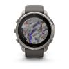 mini: Garmin Fenix 9 Pro SOLAR inReach - 51mm Tytanowy z silikonowym paskiem w kolorze Pebble Gray [010-04339-01] (11)